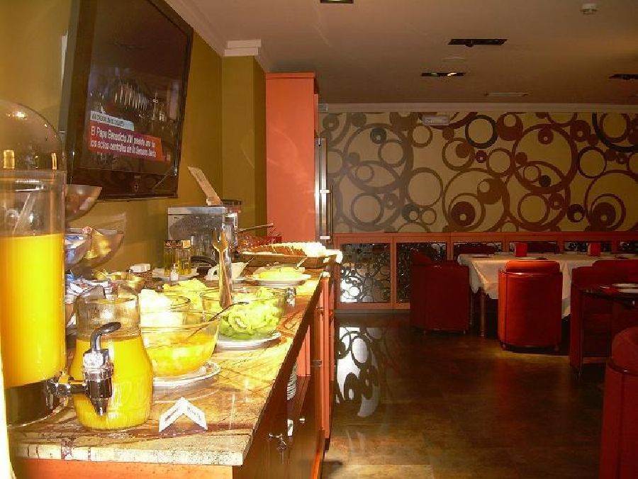 Hotel Francisco II Ourense Nhà hàng bức ảnh
